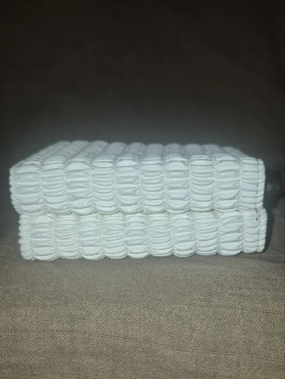 Jane & Berry White Compact Wallet